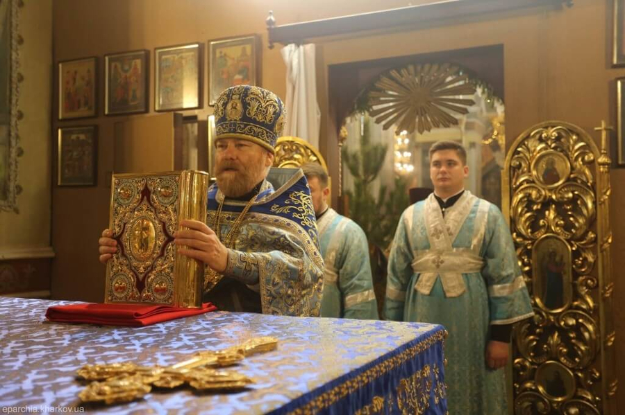 Святкове богослужіння у Свято-Покровському чоловічому монастирі міста Харкова (ФОТО) | Фото 6