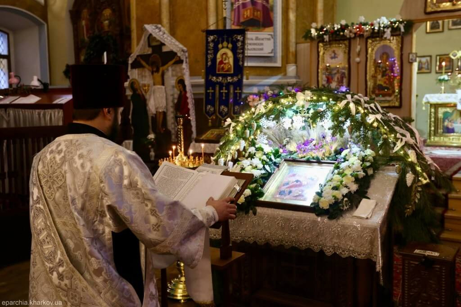 Святкове богослужіння у Свято-Успенському соборі міста Харкова (ФОТО) | Фото 11