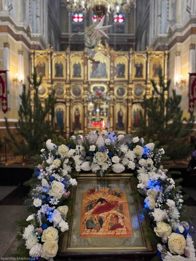 Святкове богослужіння у Свято-Покровському чоловічому монастирі міста Харкова (ФОТО) | Фото 13