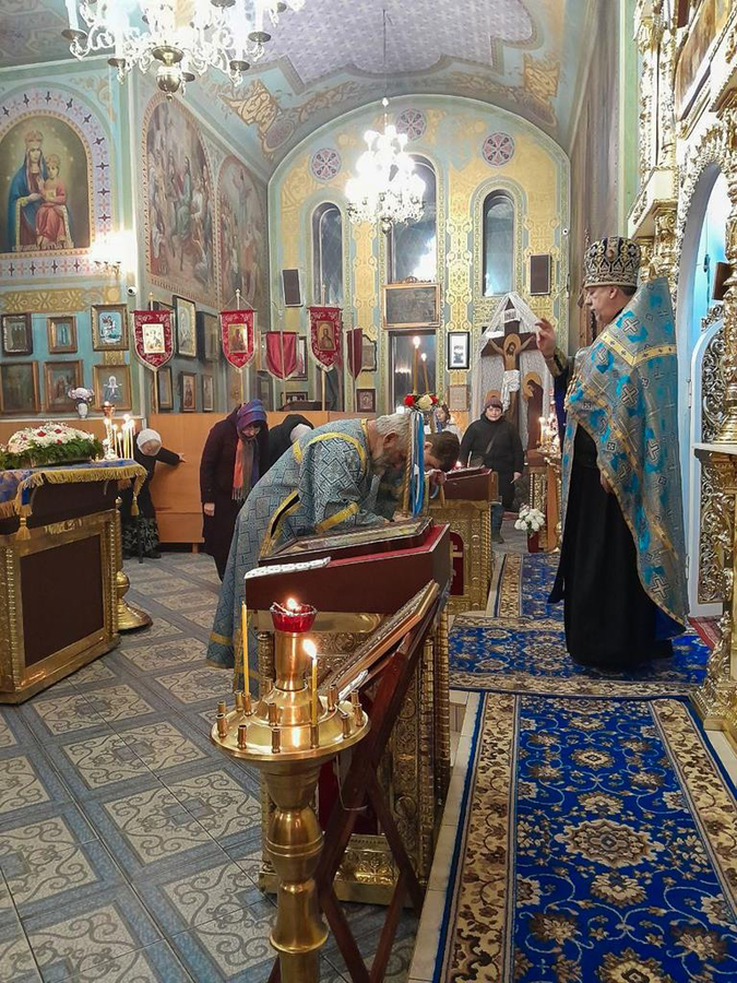 Введення у храм Пресвятої Владичиці нашої Богородиці і Приснодіви Марії (Вечірнє богослужіння, ФОТО) | Фото 5