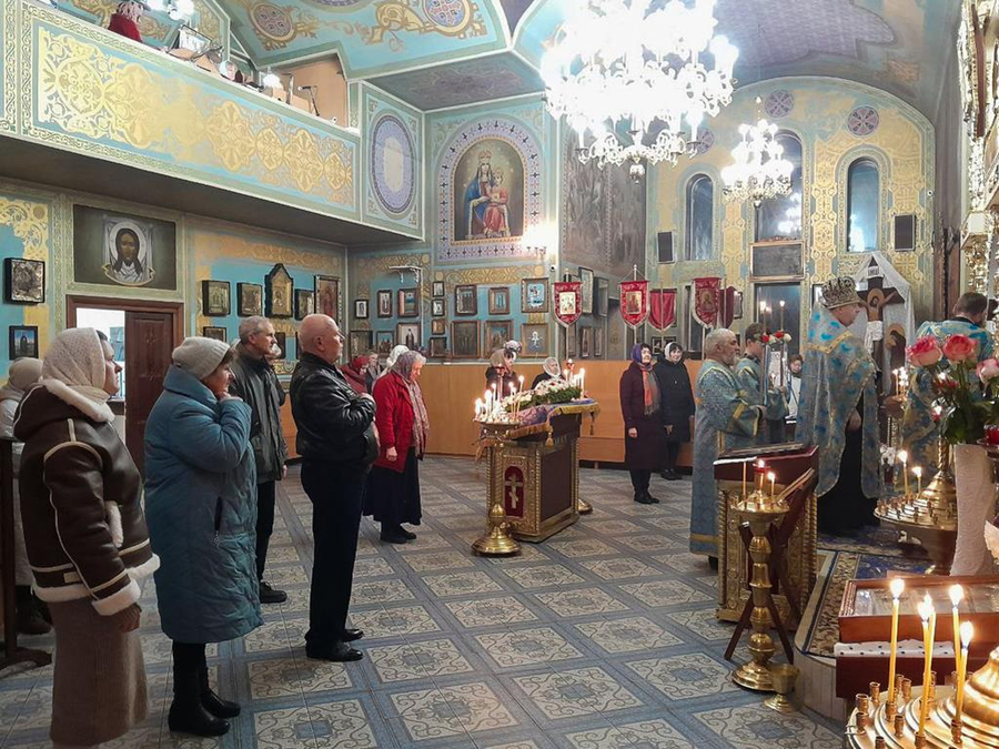 Введення у храм Пресвятої Владичиці нашої Богородиці і Приснодіви Марії (Вечірнє богослужіння, ФОТО) | Фото 4