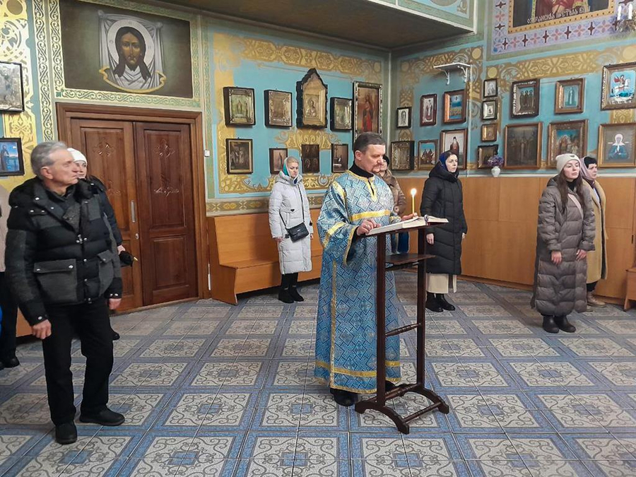 СТРІТЕННЯ ГОСПОДА БОГА НАШОГО ІІСУСА ХРИСТА (Вечірнє богослужіння, ФОТО) | Фото 4