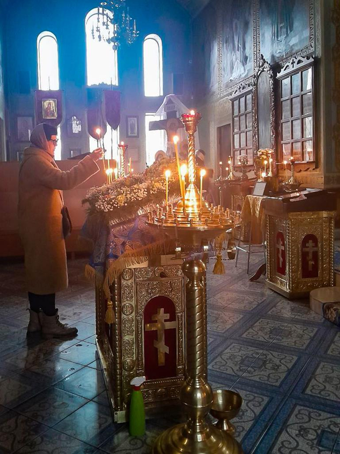 СТРІТЕННЯ ГОСПОДА БОГА НАШОГО ІІСУСА ХРИСТА (Вечірнє богослужіння, ФОТО) | Фото 3