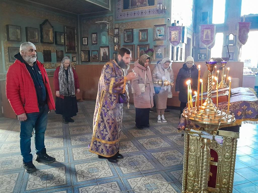 Неділя 4-а Великого посту (Вечірнє богослужіння, ФОТО) | Фото 6