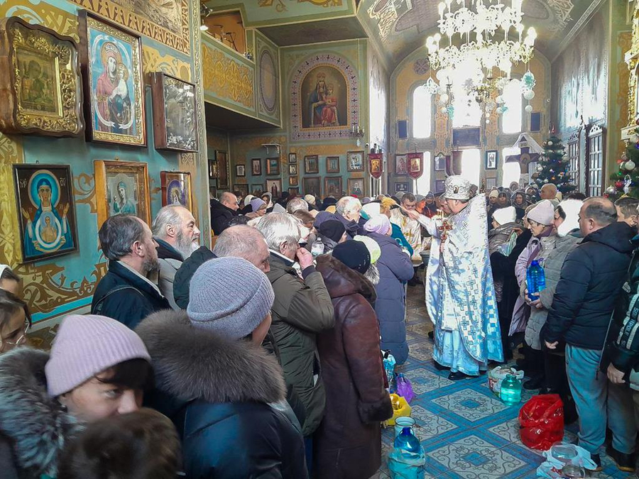 СВЯТЕ БОГОЯВЛЕННЯ. ХРЕЩЕННЯ ГОСПОДА БОГА І СПАСА НАШОГО ІСУСА ХРИСТА (ФОТО) | Фото 37