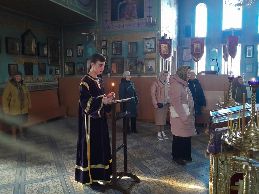 Неділя 4-а Великого посту (Вечірнє богослужіння, ФОТО) | Фото 9