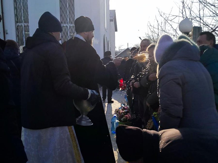 СВЯТЕ БОГОЯВЛЕННЯ. ХРЕЩЕННЯ ГОСПОДА БОГА І СПАСА НАШОГО ІСУСА ХРИСТА (ФОТО) | Фото 45