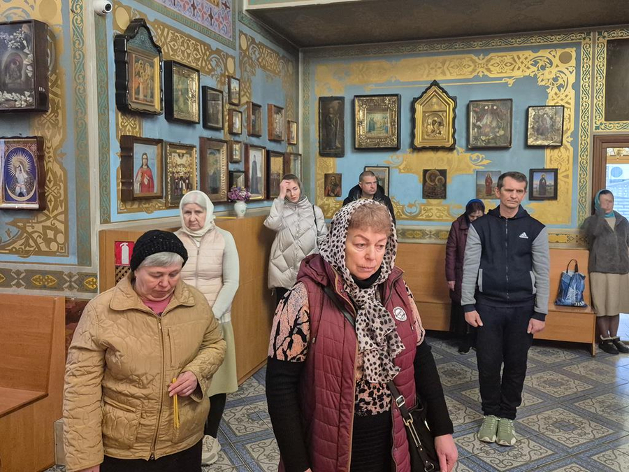 Похвала Пресвятої Богородиці (Вечірнє богослужіння, ФОТО) | Фото 12