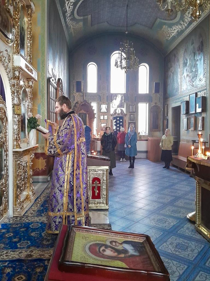 Неділя 4-а Великого посту (Вечірнє богослужіння, ФОТО) | Фото 17