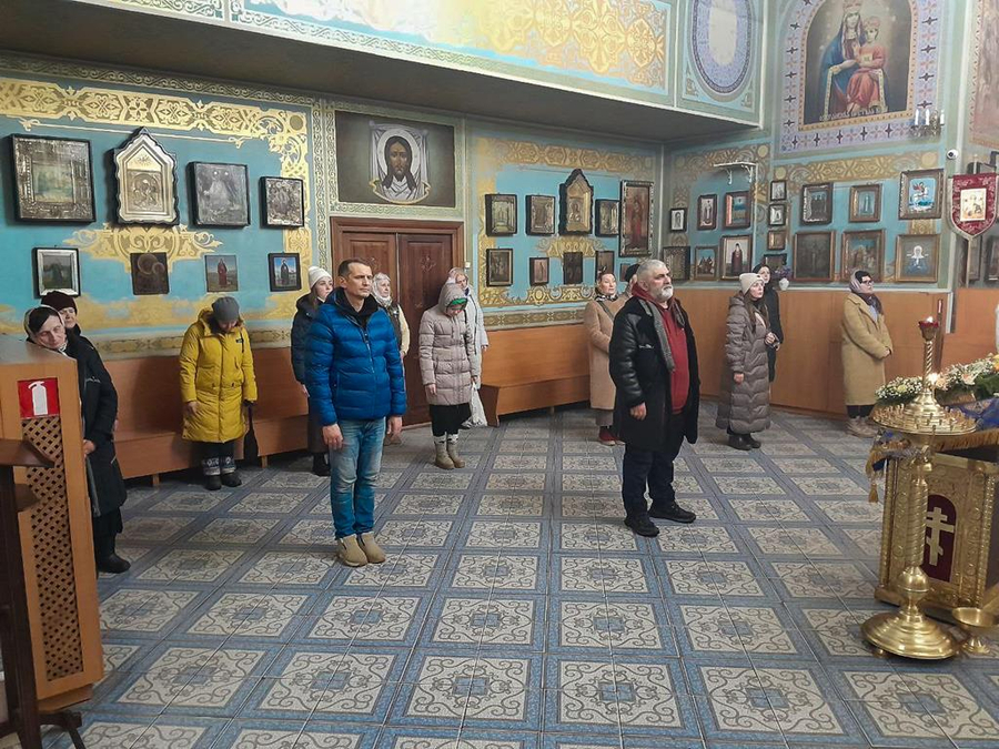 СТРІТЕННЯ ГОСПОДА БОГА НАШОГО ІІСУСА ХРИСТА (Вечірнє богослужіння, ФОТО) | Фото 21