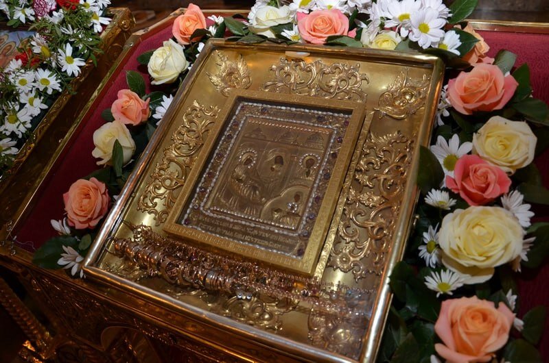 «Різдва Богородиці» Пустинно-Глинська ікона Божої Матері