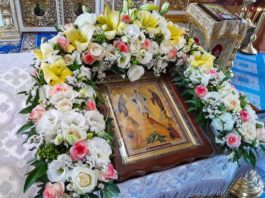 Преображення Господа Бога і Спаса Нашого Ісуса Христа (Вечірнє богослужіння, ФОТО) | Фото 2