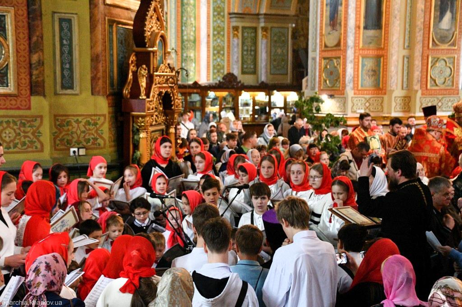 Вихованці недільної школи нашого храму взяли участь у святковому боголужінні у Благовіщенському соборі (ФОТО + ВІДЕО) | Фото 4