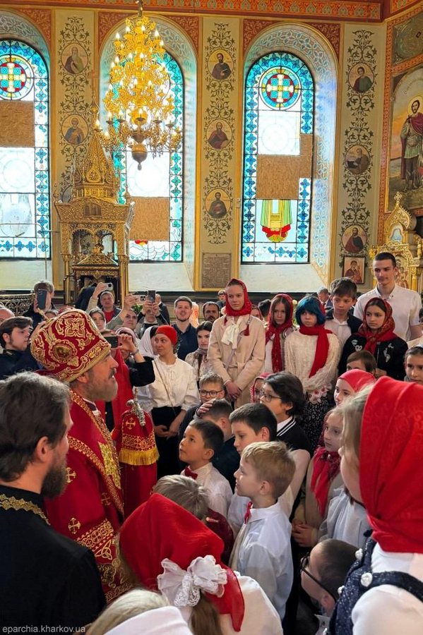 Вихованці недільної школи нашого храму взяли участь у святковому боголужінні у Благовіщенському соборі (ФОТО + ВІДЕО) | Фото 9