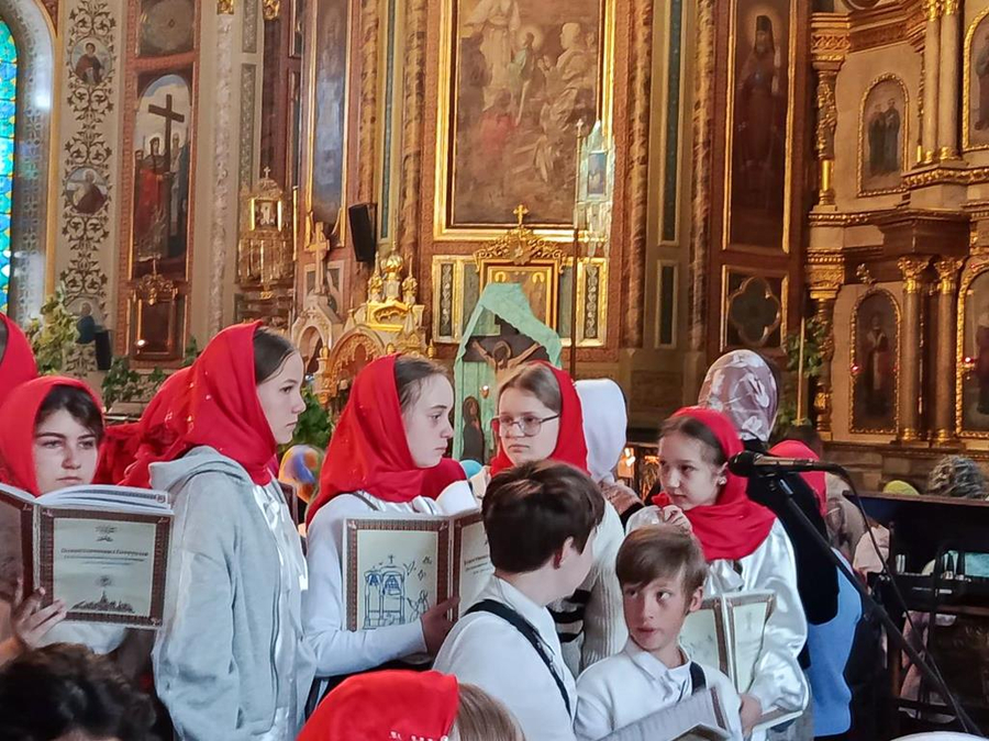 Вихованці недільної школи нашого храму взяли участь у святковому боголужінні у Благовіщенському соборі (ФОТО + ВІДЕО) | Фото 6