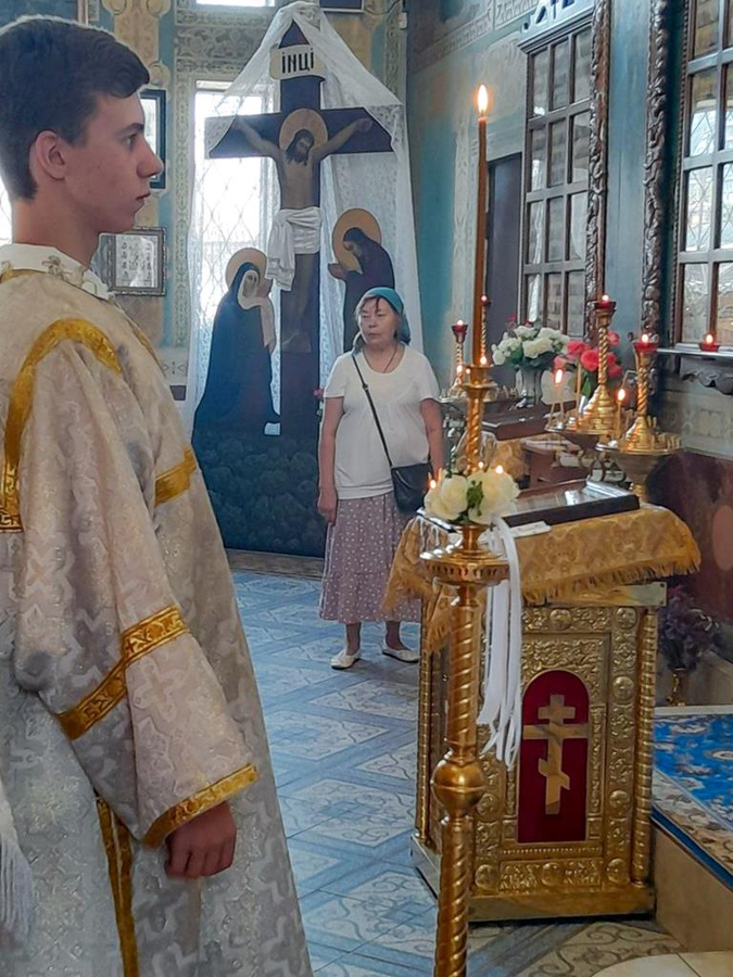 Преображення Господа Бога і Спаса Нашого Ісуса Христа (Вечірнє богослужіння, ФОТО) | Фото 7