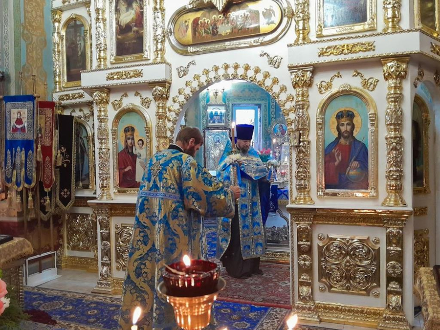Покров Пресвятої Владичиці нашої Богородиці і Приснодіви Марії (Вечірнє богослужіння, ФОТО) | Фото 13