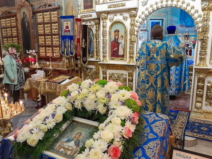 Покров Пресвятої Владичиці нашої Богородиці і Приснодіви Марії (Вечірнє богослужіння, ФОТО) | Фото 22