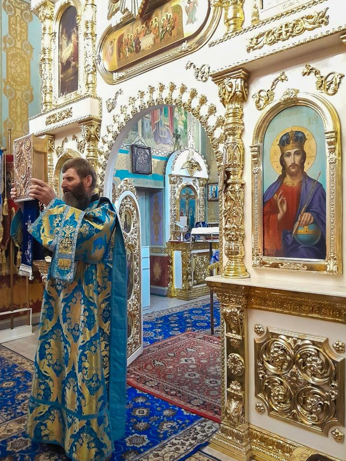 Покров Пресвятої Владичиці нашої Богородиці і Приснодіви Марії (Вечірнє богослужіння, ФОТО) | Фото 15