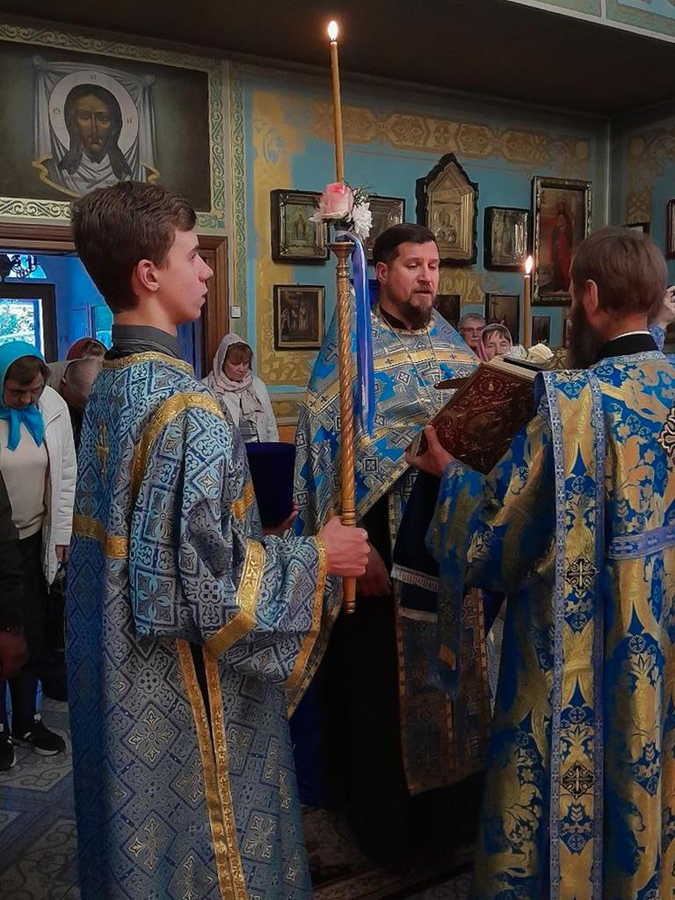 Покров Пресвятої Владичиці нашої Богородиці і Приснодіви Марії (Вечірнє богослужіння, ФОТО) | Фото 16