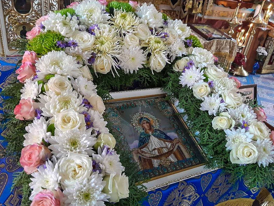Покров Пресвятої Владичиці нашої Богородиці і Приснодіви Марії (Вечірнє богослужіння, ФОТО) | Фото 3