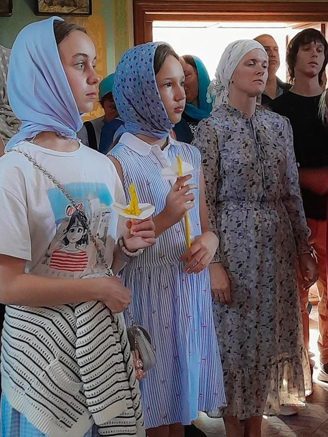 Вечірня свята Успіння Пресвятої Богородиці (ФОТО) | Фото 13